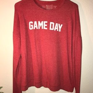 Game day pullover